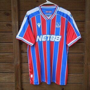 Crystal Palace home soccer jersey, Macron, large